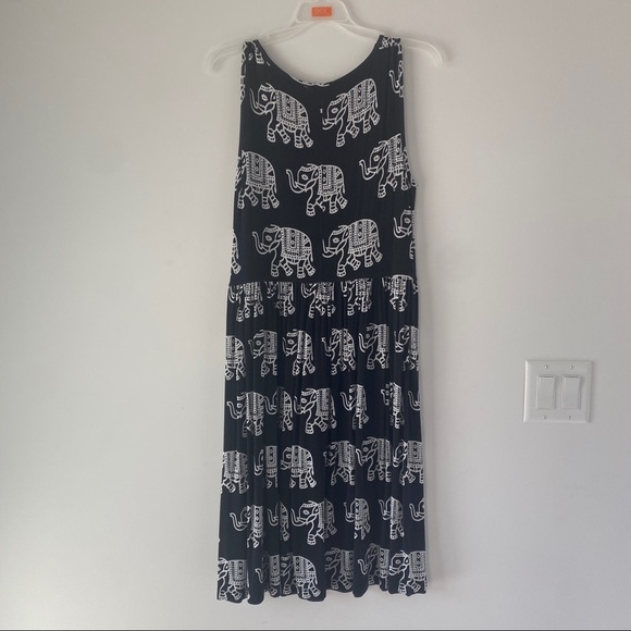 Elephant Patterned Dress - Picture 2 of 5